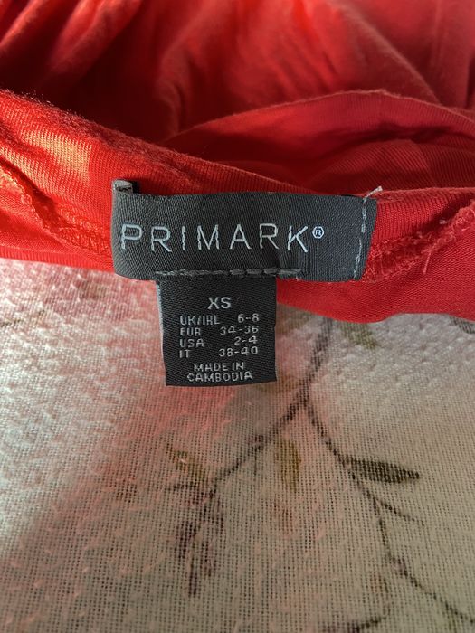 camisola vermelha simples Primark