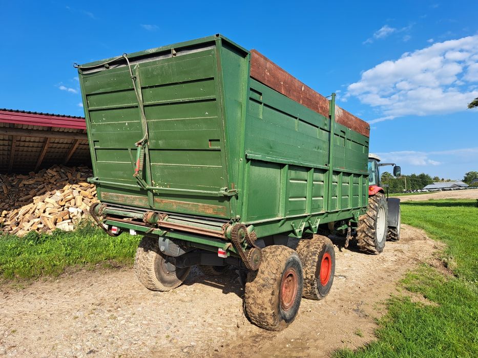 Przyczepa objętościowa do kukurydzy