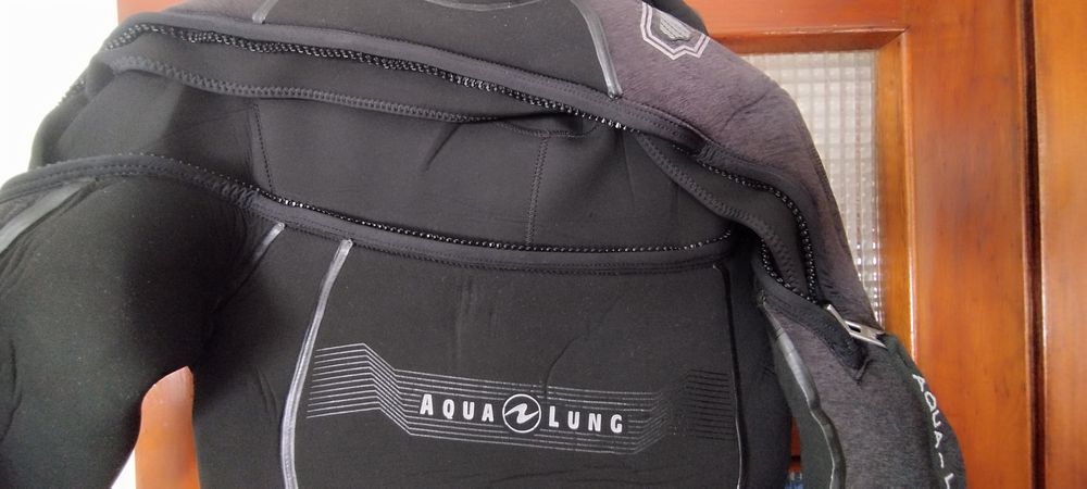 Fato de mergulho masculino aqualung