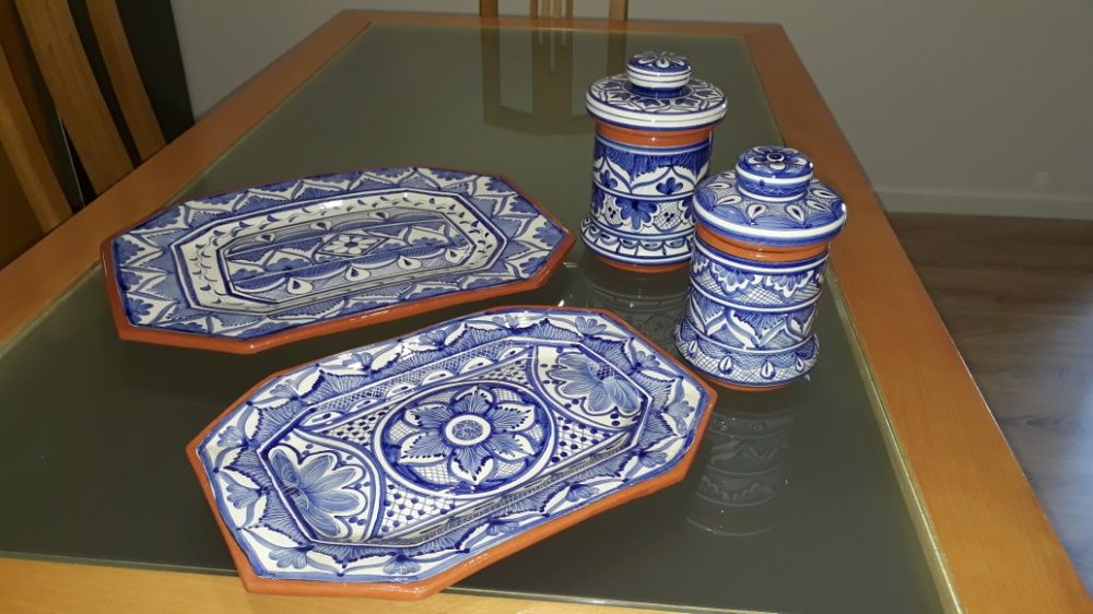 Objetos de decoração fica a 5 euros cada peça.