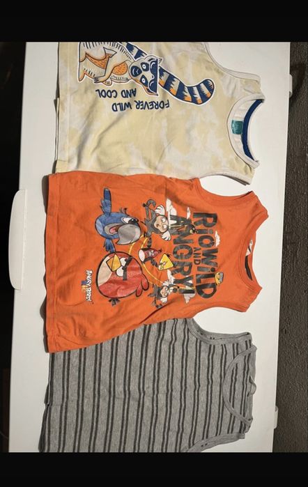 Koszulki chlopiece zestaw wielopak