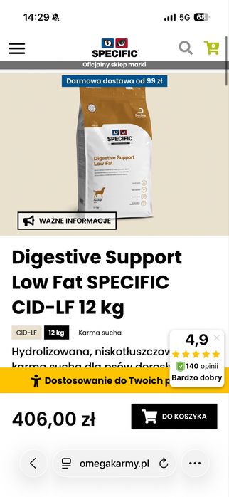 Specific digestive support /digestive support