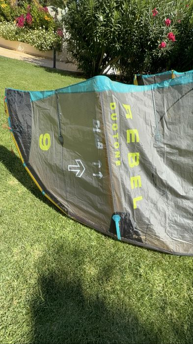 Conjuto Kite REBEL 2025, prancha e barra