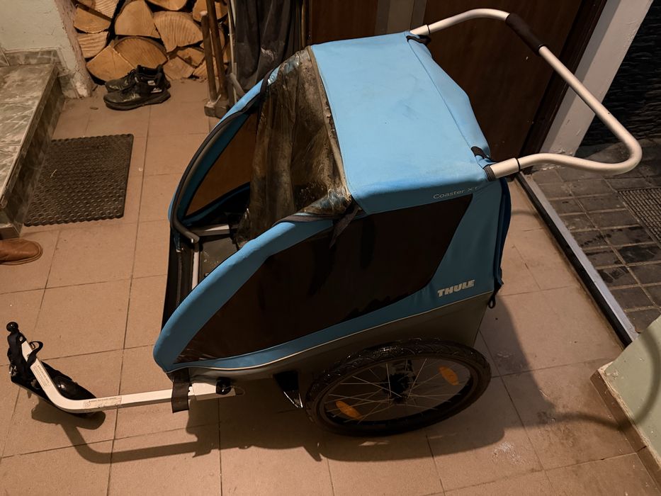 Thule Coaster XT przyczepka rowerowa jasnoniebieski