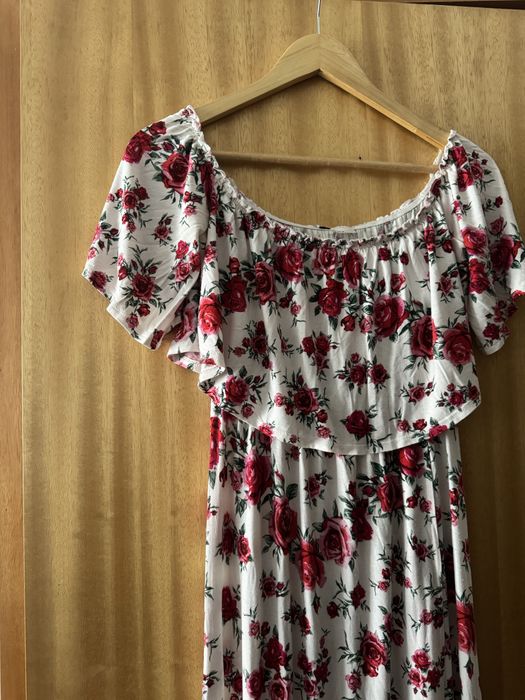 Vestido comprido H&M