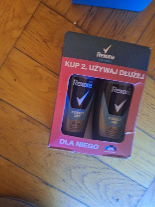 Rexona Men Cobalt Dry 48h – zestaw 2x antyperspirant | Nowe