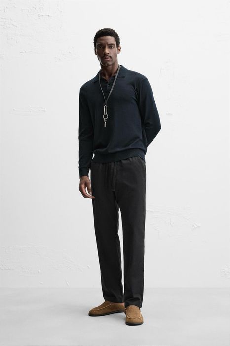 Штани льняні Zara