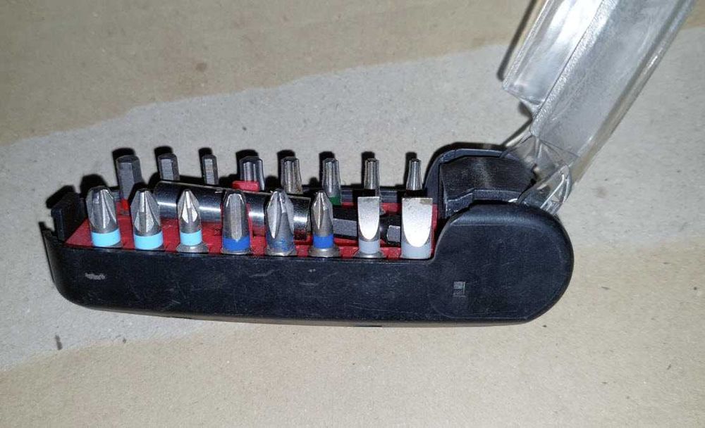 WIHA zestaw bitów CroCo mieszany 1/4" 17 sztuk