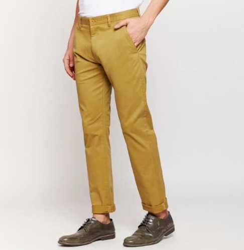 nowe CHINO beżowe W31 L34 84cm/109cm 31/32 spodnie Chinosy chinos w30