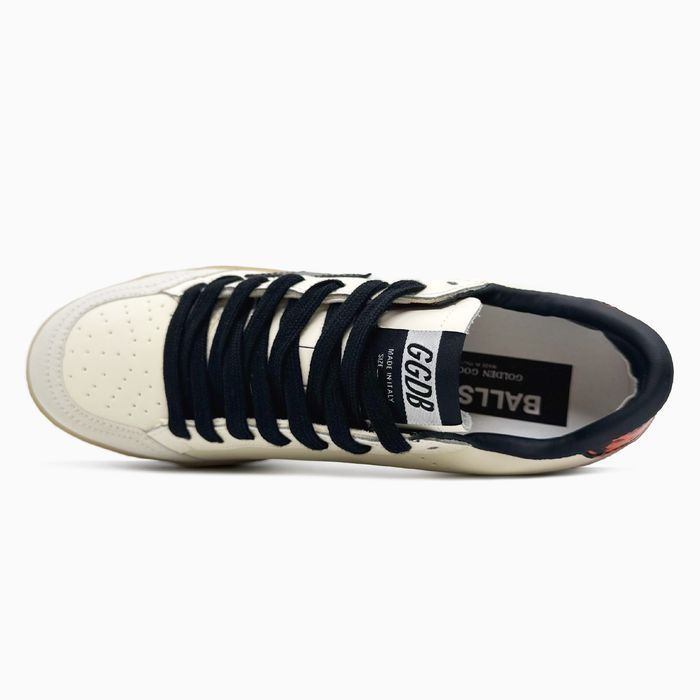 Кроссовки Golden Goose Ball Star White Nappa Black Star White Оригинал мужские новые