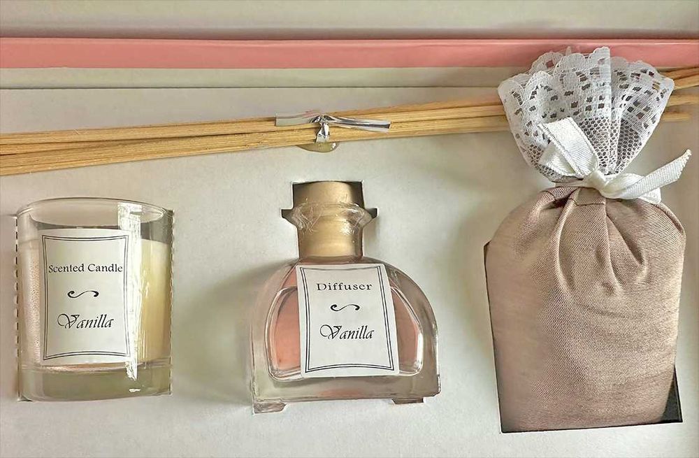 Conjunto Oferta Ambientadores Baunilha, NOVOS