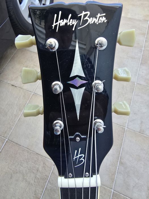 Guitarra Harley Benton Les Paul Canhoto / Esquerdino