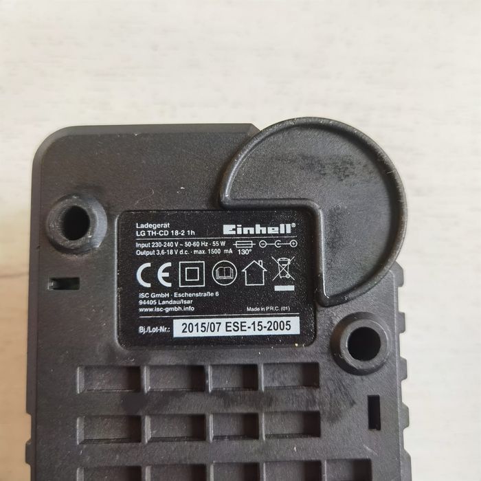 Zestaw wkrętarka Einhell ładowarka akumulator