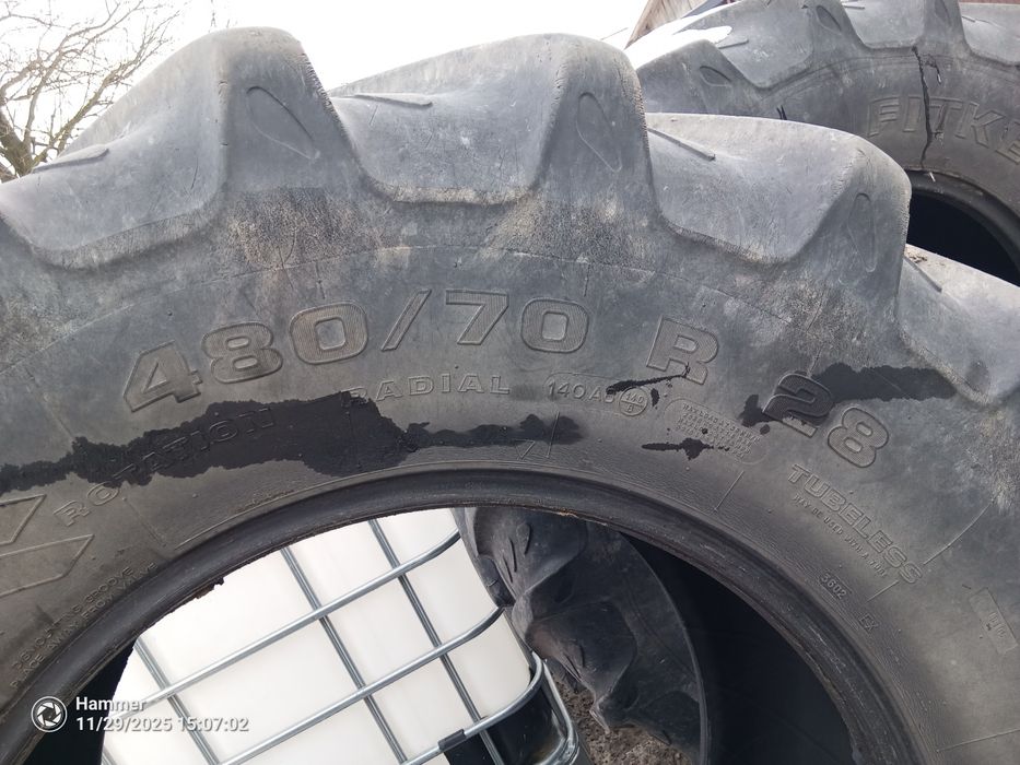 Opony rolnicze komplet