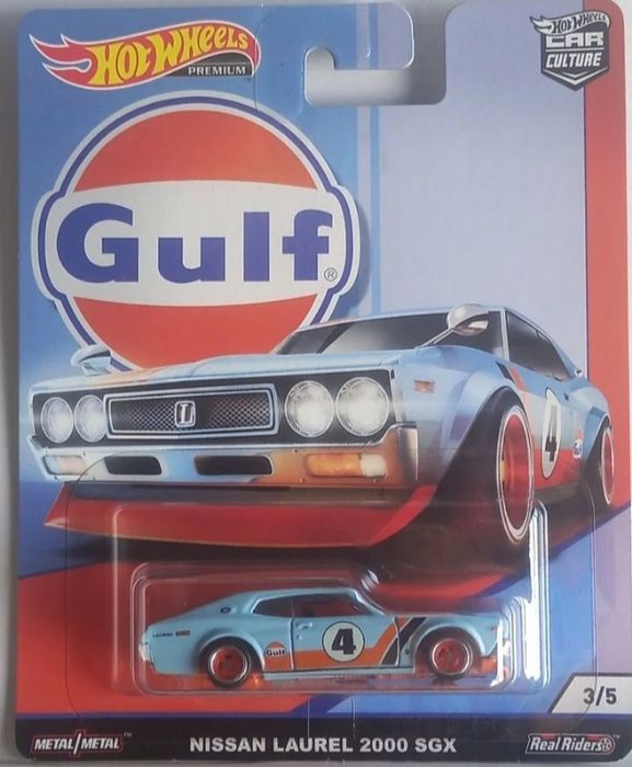 Nissan Laurel 2000 sgx Gulf rodas de borracha