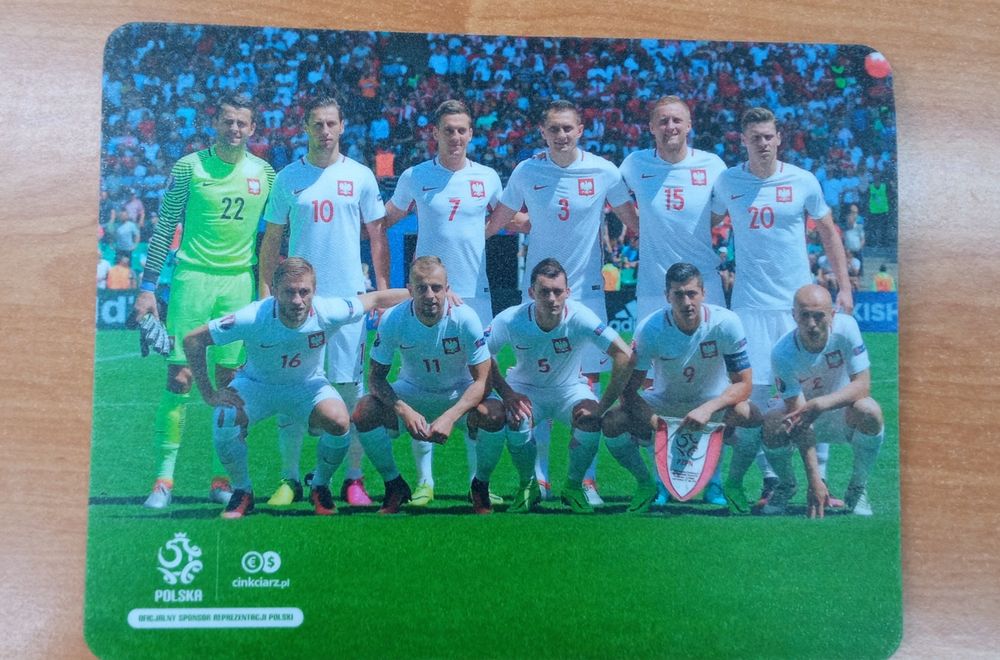 Podkładka pod myszkę z reprezentacją Polski