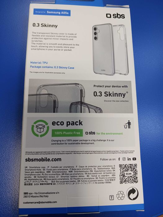 Capa Skinny Transparente Samsung A05s