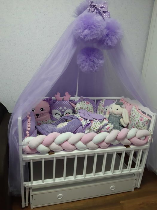 Продам набір в дитяче ліжечко
