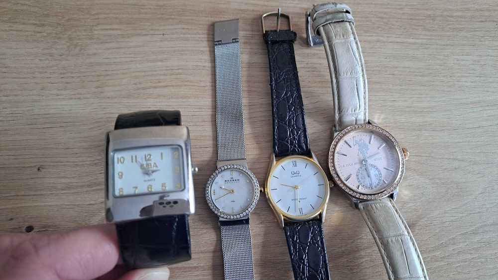 Zestaw 4 zegarków – Skagen, Q&Q, U.S. Polo Assn., BIBA