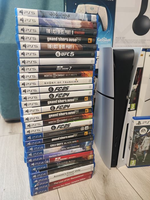 Sony PlayStation Ps5 Slim 1Tb + диск