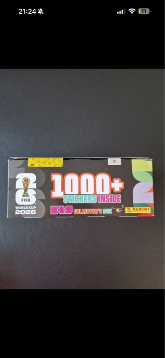 Big box collectorncom +1000 cromos e 3 extra stickers! Selada