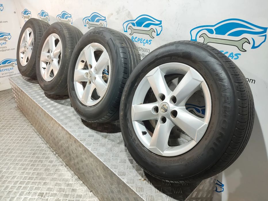 Conjunto Jantes 16 Originais Nissan Qashqai 1 J10 6,5J ET40 5x114,3