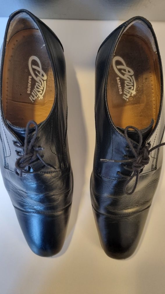 Sapatos em pele Agostini Matosinhos E Le a Da Palmeira OLX Portugal