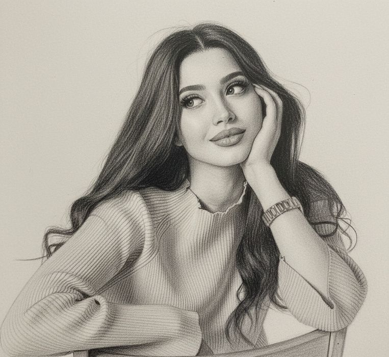 Портрети карандошом та маслом