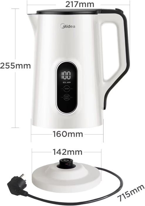 Midea czajnik elektryczny 1,5 l