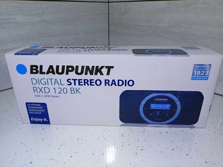 DIGITAL STEREO RADIO cyfrowe RXD 120 BK Blaupunkt