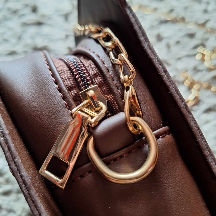 Torba na ramię CROSSBODY - Coffee