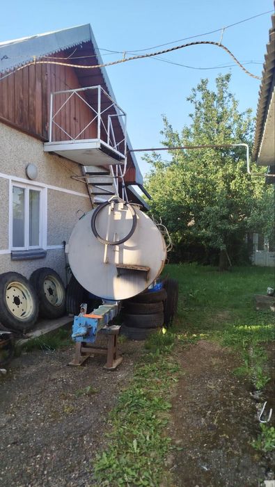 Причіп самоскидний + цистерна