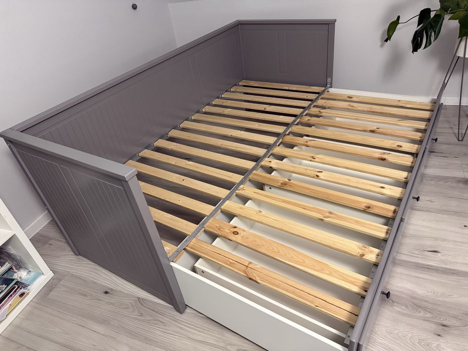 HEMNES rama leżanki