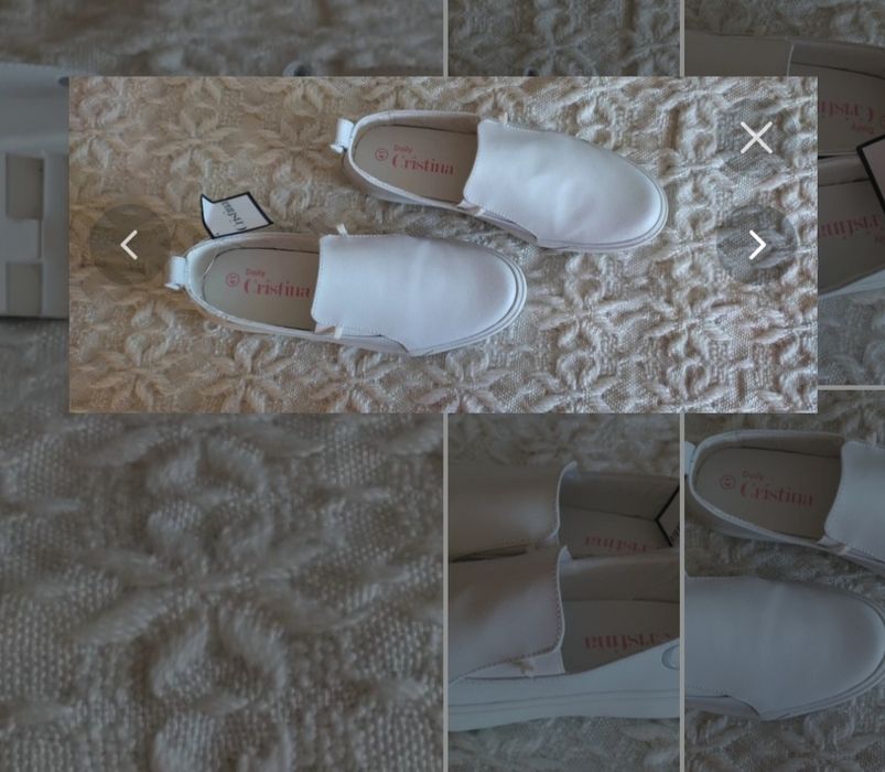 Sapatilhas CF com etiqueta