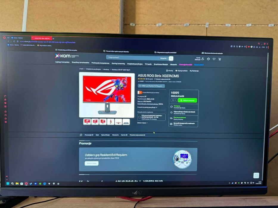 asus rog Strix XG27ACMS