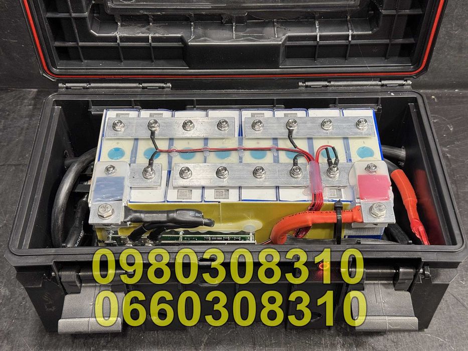 Акумулятор 12V 210Ah для човна, ехолота або ДБЖ