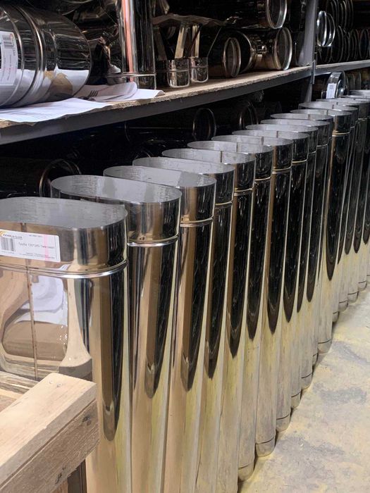 Димохід, Нержавійка, Димохідні труби, Нержавіючі труби, Утеплені труби