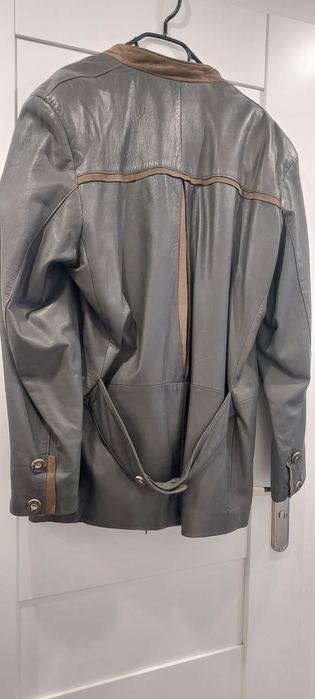 Odsprzedam piękny żakiet kurtka ze skóry