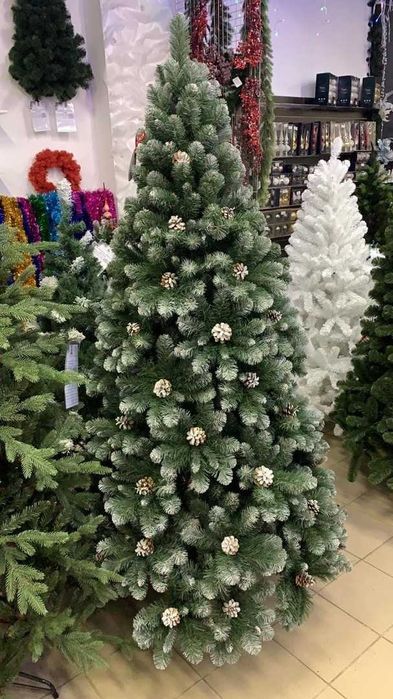 Заснеженная искусственная елка Кармен Ялинка Ёлка Ель Смерека Ялиночка