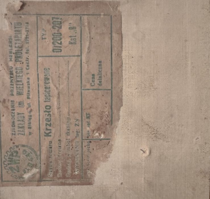 Stare krzesła do renowacji polski producent