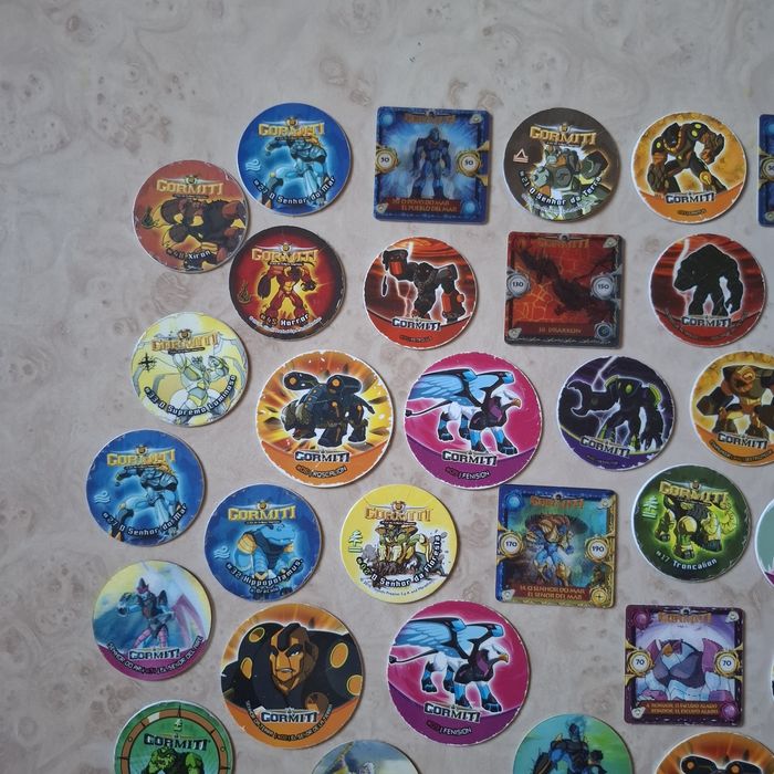 Tazos Gormiti Coleção