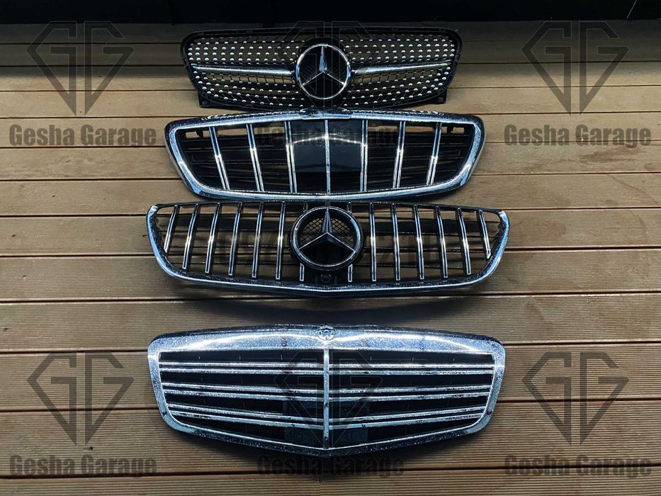 ГАРАНТІЯ ЯКОСТІ Решетки Mercedes решітки мерседес c218w219w221w222w223