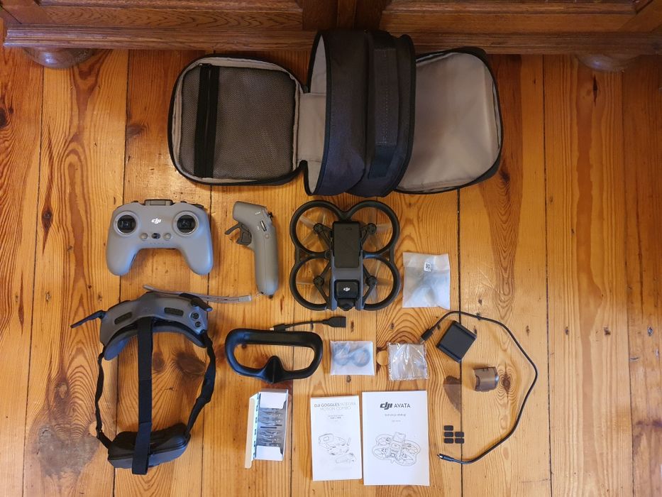 Dron DJI Avata 1  Explorer Combo Remote Controller 2      3x aku