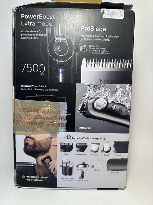 Braun Series 9 BT9560 trymer do brody