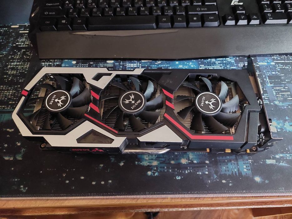 Відекарта colorful gtx 1070 8 gb