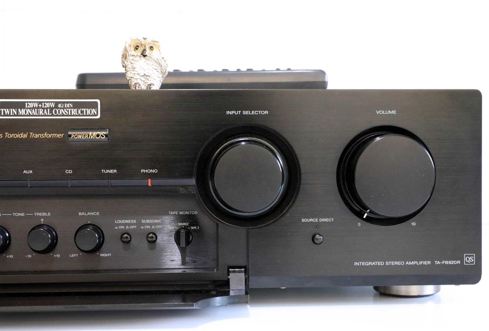 Sony TA-FB920R QS amplificador integrado 80 watts