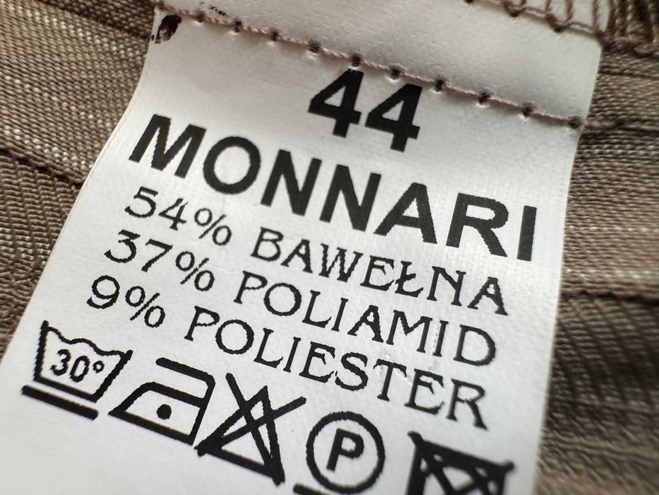 Super ciekawa spódnica i żakiet r.44 bawełna Monnari