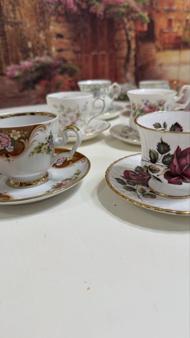 Чашки кофейные , фарфор , Англия