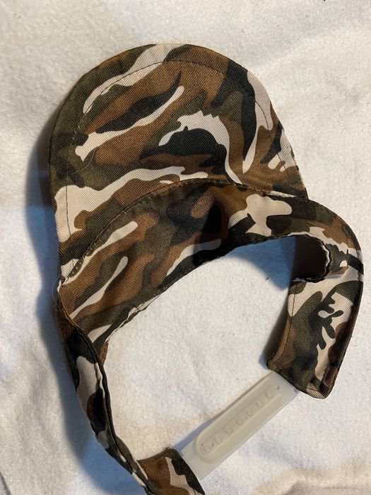 Materiałowa czapka - moro