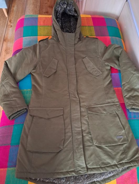 Zimowa parka Diverse khaki